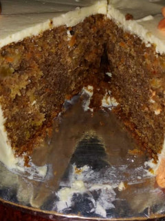 A picture of Carrot cake.