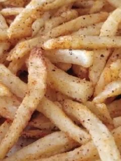 A picture of French fries.