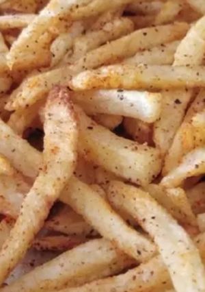 A picture of French fries.