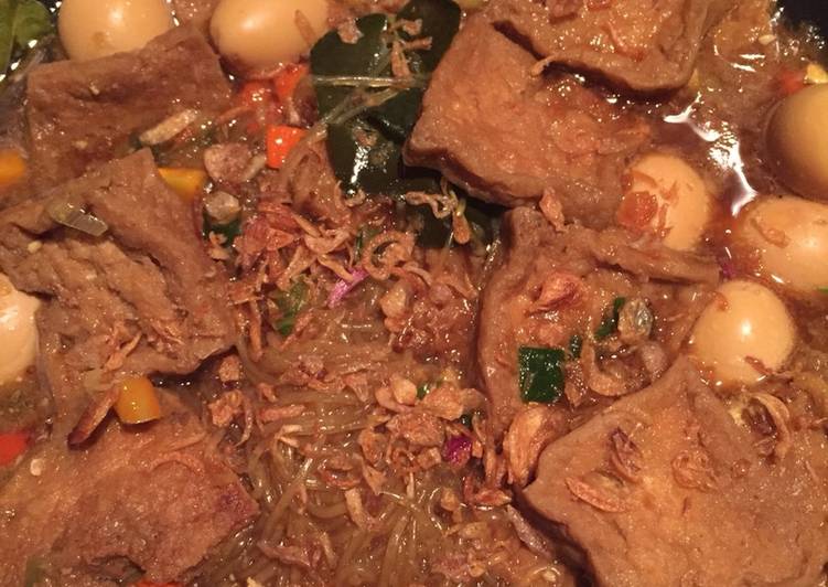 Resep Semur tahu,bihun dan telur puyuh yang Menggugah Selera