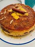 Custard pie with shredded phyllo - Galaktoboureko 🍮