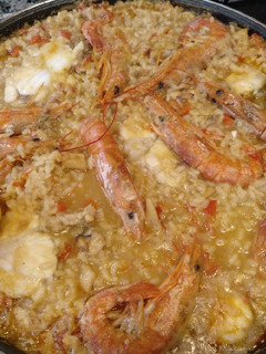 Una foto de Arroz caldoso de pescado
