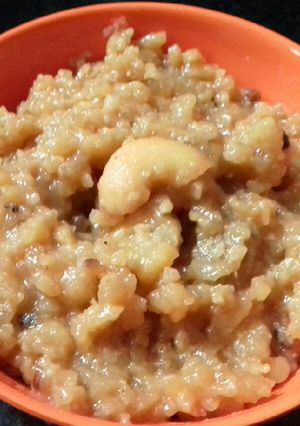 A picture of Millet sweet pongal.