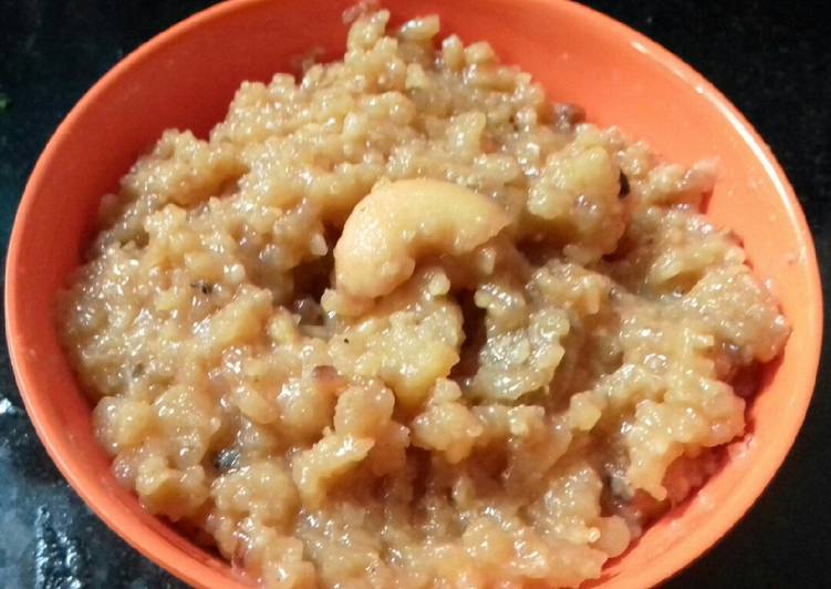 Step-by-Step Guide to Cook Yummy Millet sweet pongal