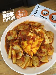 Foto resep Balado Telur Ceplok