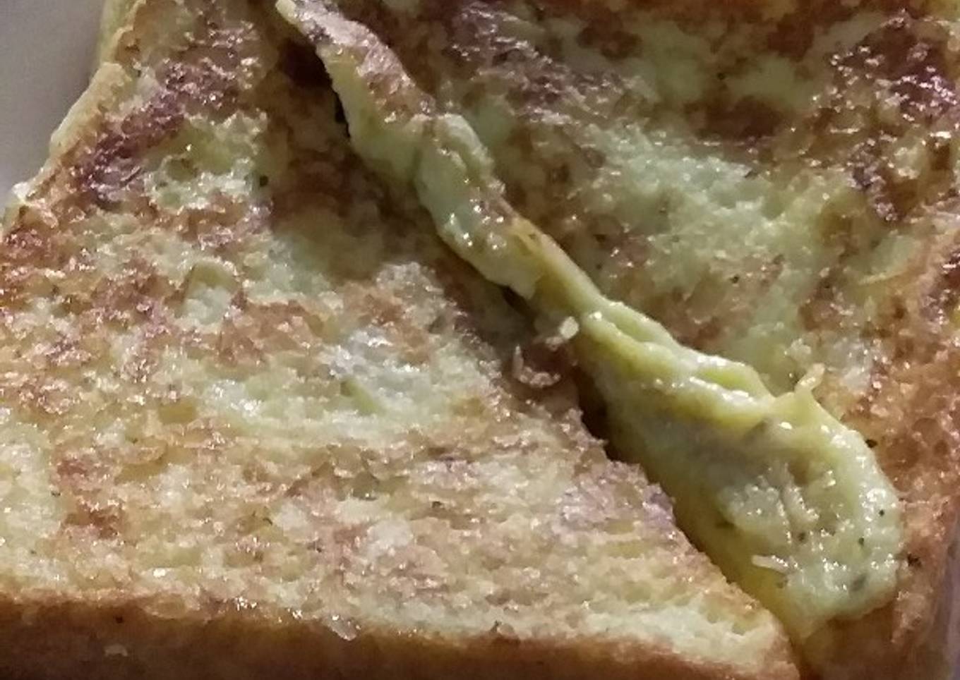 Korean Garlic Toast (roti tawar)