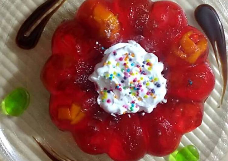 Recipe of Homemade Jelly cake