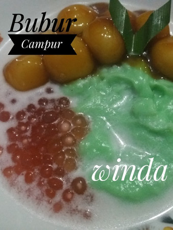 Cara Gampang Membuat Bubur campur / Bubur sumsum candil tepung ketan Praktis