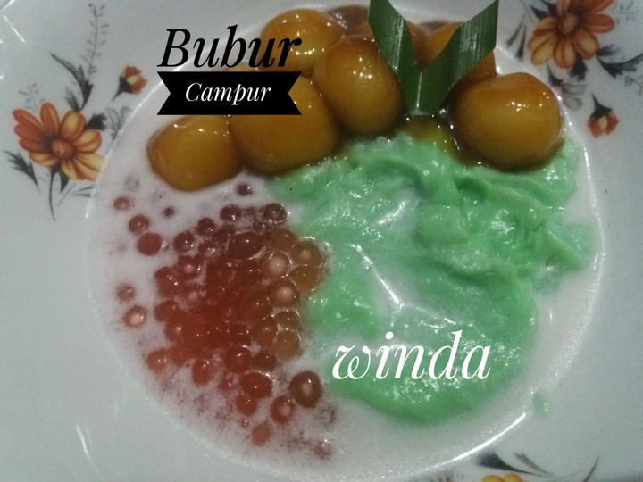 Cara Gampang Membuat Bubur campur / Bubur sumsum candil tepung ketan Praktis