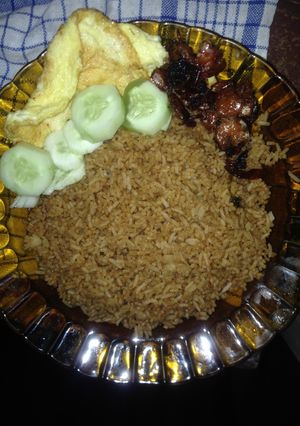 Foto resep Nasi goreng 🐓🐓anak kos ala south borneo Banjarmasin