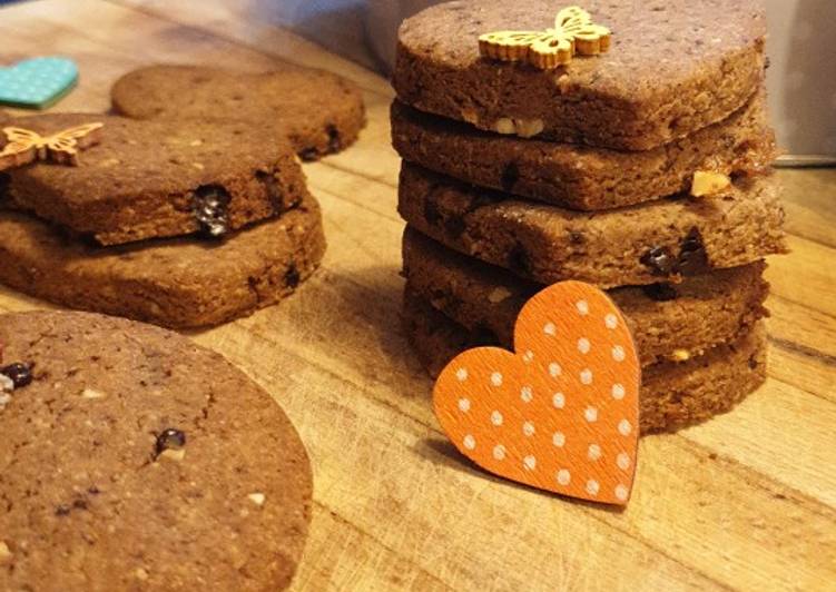 Biscotti di grano saraceno e riso senza zucchero, senza uova