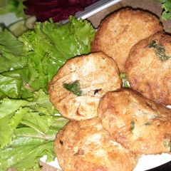 A picture of Chicken Shami Kabab.