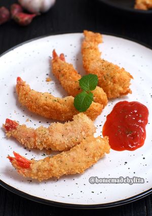 Foto resep Udang goreng ala tempura rumahan #homemadebylita