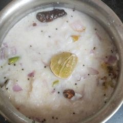 A picture of Dahi Pakhala bhaat.
