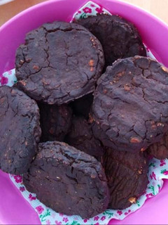 Una foto de Galletas de garbanzo-cacao
