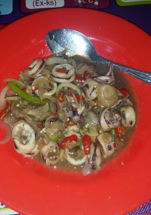 Foto resep Tumis Sotong Pedas Manis