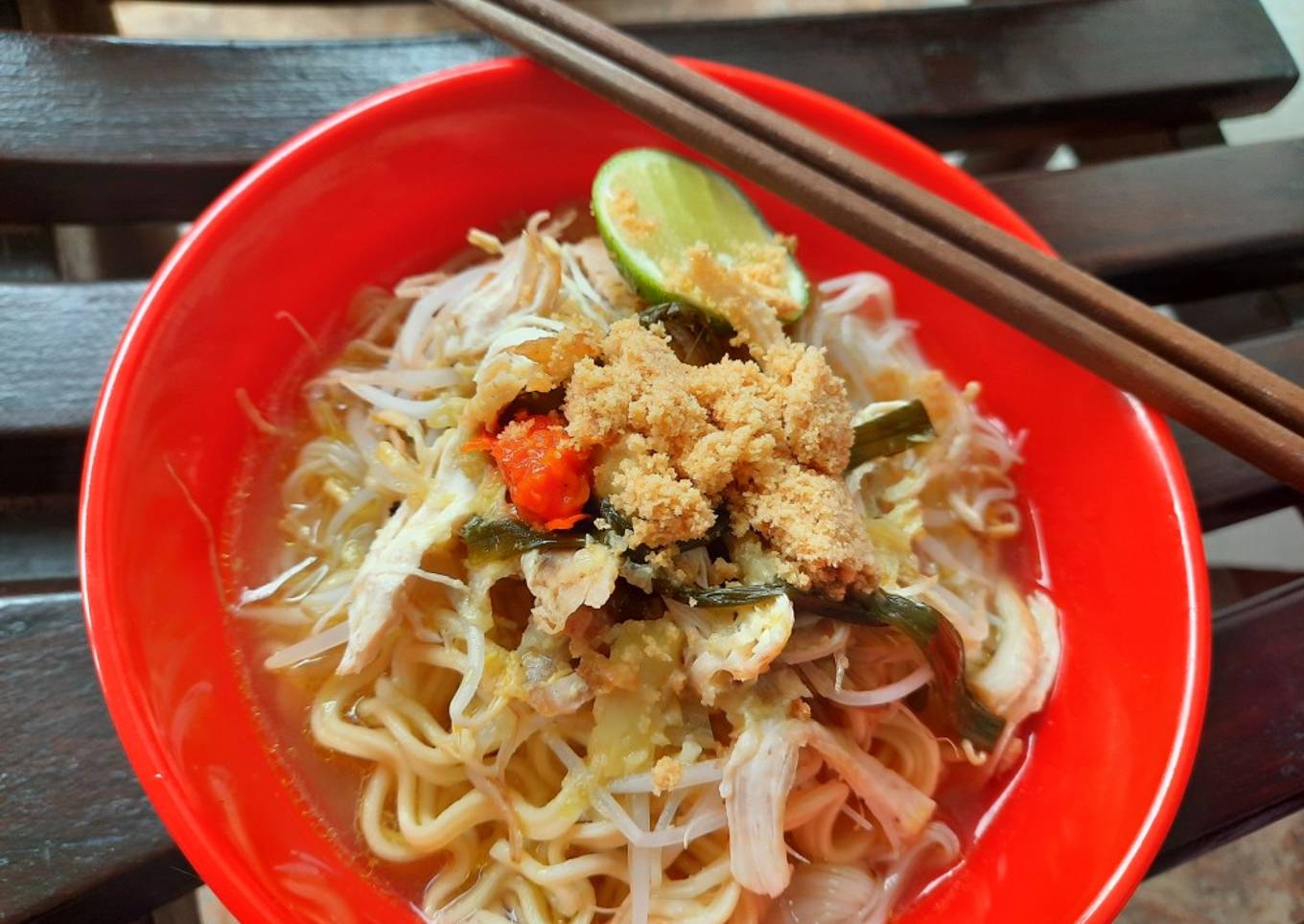 Soto bihun mie (Untuk MP ASI)