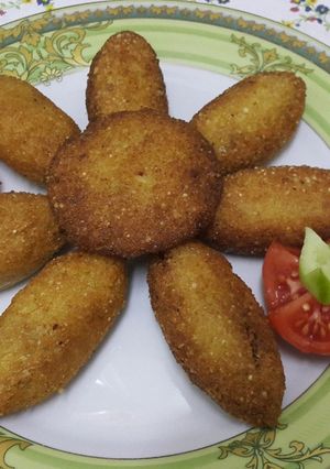صورة لوصفة كبة الجريش المطبوخ