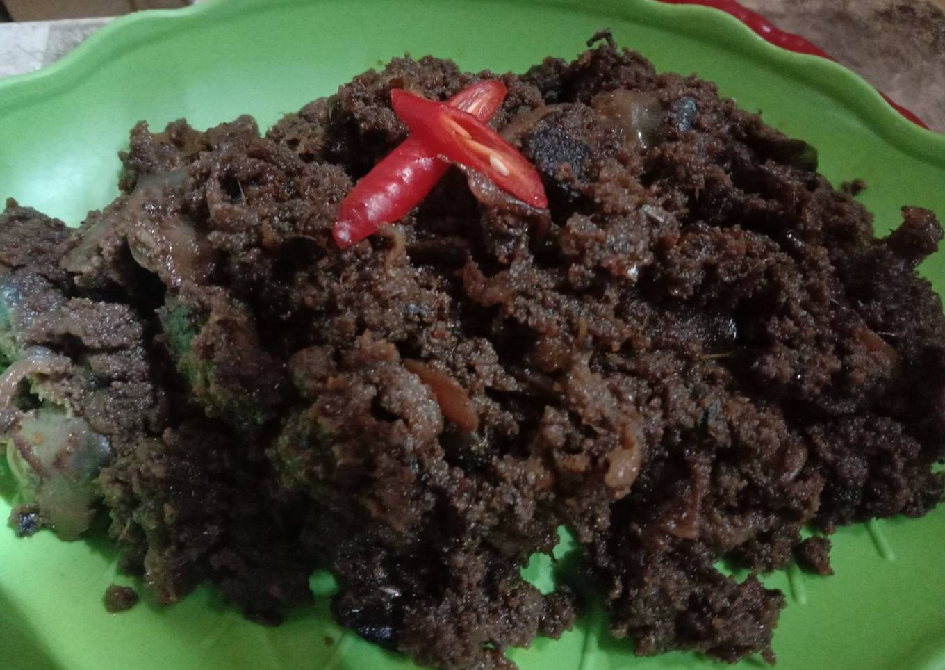 Randang lokan/kerang air tawar/kijing