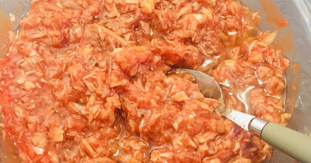 Mix of tuna, tomato and onion Recipe by Maribel Muñoz Aguilar - Cookpad