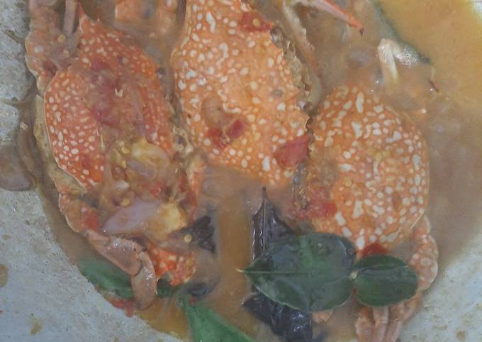 Kepiting Saus Padang