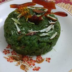A picture of Hare Chane Ka Halwa.