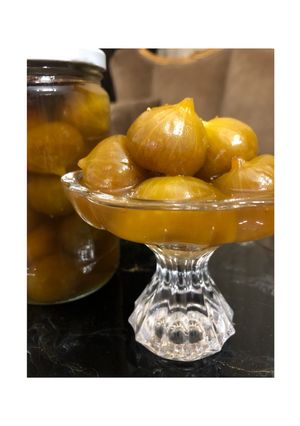 عکسی از دستور مربای انجير