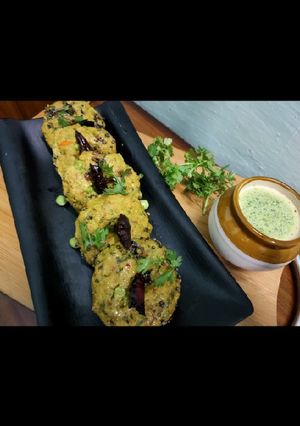 A picture of Makke ke Aate ka Dhokla.