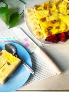 Foto resep Puding roti kukus lembut