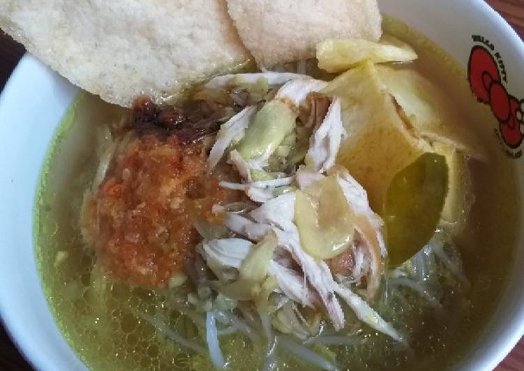 Soto Ayam Kudus (Kuah bening) mood booster😁