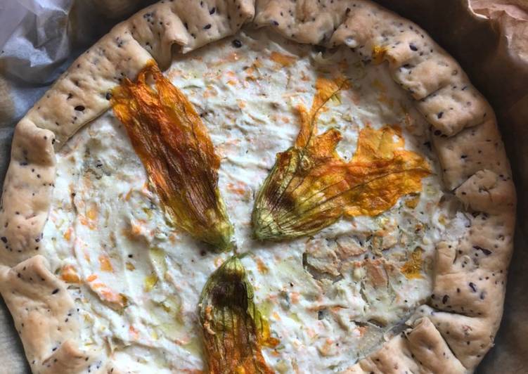 Steps to Make Perfect Torta salata floreale