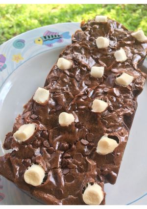 Foto resep Marshmallow chewy brownies