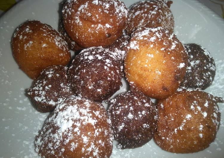 Frittelle ricotta cacao in sardo (arrubiolusu de arrascottu)😋😋