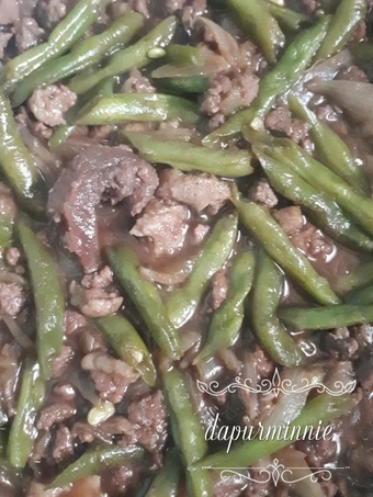 Cara Mudah Membuat Resep  21. Tumis buncis daging yang Lezat Sekali, Sempurna