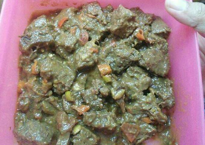 Anti Ribet, Membuat Daging sapi bumbu petis kacang Ekonomis Untuk Dijual