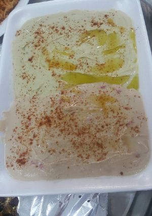 صورة لوصفة حمص بطحينة
