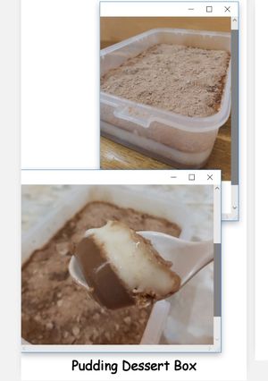 Foto resep Pudding Coklat Desert Box