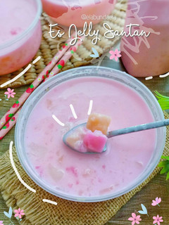 Foto resep Es Jelly Santan