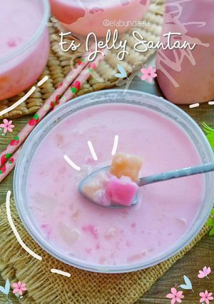 Foto resep Es Jelly Santan