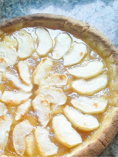 Una foto de Pastel de manzanas (apple pie)