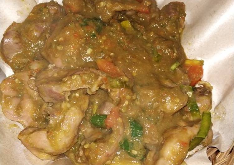 Resep Ati ampela sambal hijau | Cara Bikin Ati ampela sambal hijau Yang Sedap