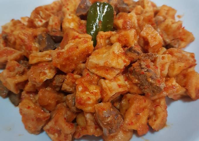 Resep Sambal Goreng Tahu Ati Ampela Oleh Eliya Cookpad