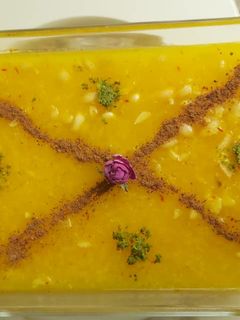 عکسی از دستور شله زرد سفره افطاری