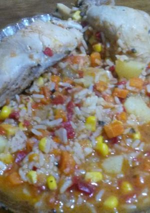 Una foto de Arroz Con Pollo 😊