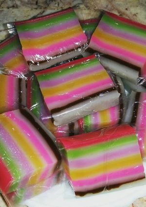 Foto resep Kue Lapis Pelangi