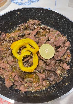 صورة لوصفة الكبدة الاسكندراني