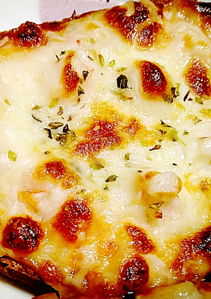 Una foto de Tosta de langostinos