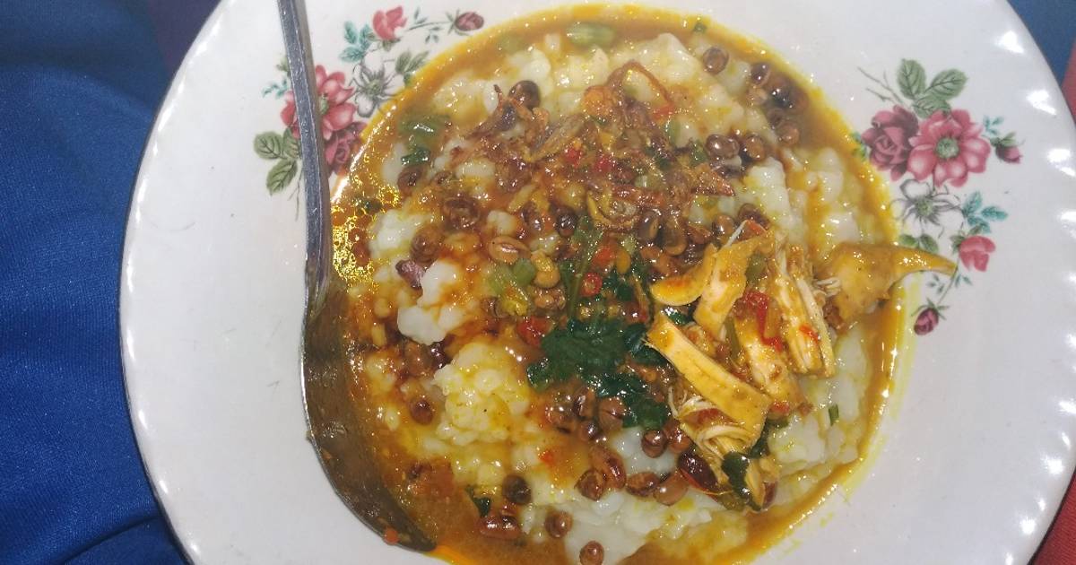  Resep  Bubur  ayam  kuah  opor oleh Sarmah Susilawaty Cookpad