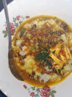 Foto resep Bubur ayam kuah opor