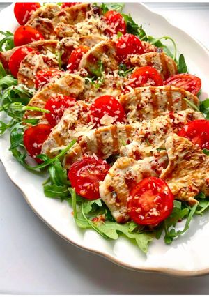 Фото Итальянский Теплый салат 🥗.